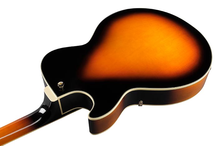 Ibanez Ag75g Bs Artcore Hh Ht Lau - Brown Sunburst - Guitare Électrique 3/4 Caisse & Jazz - Variation 2