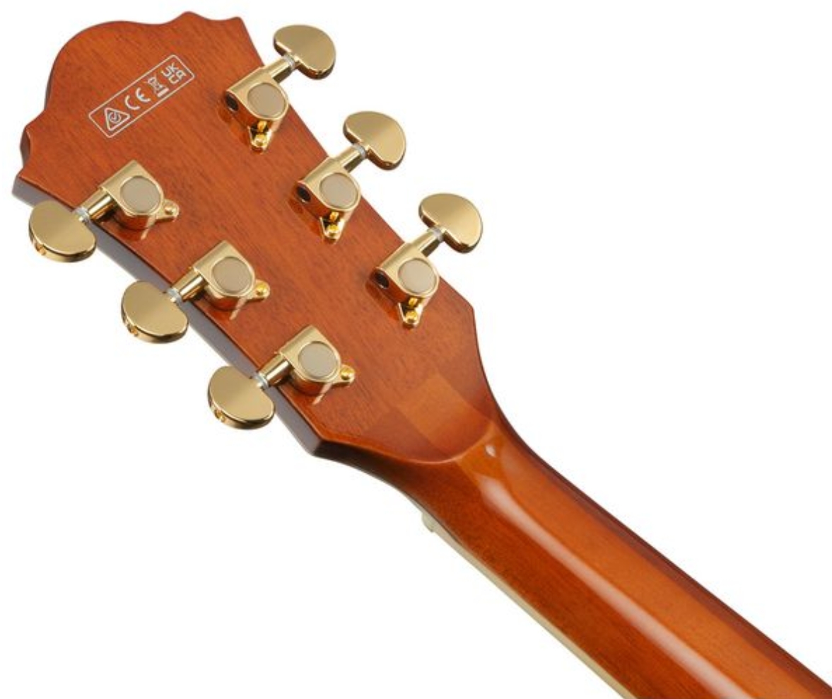 Ibanez Ag95mg Da Artcore Expressionist 2h Ht Eb - Dark Amber - Guitare Électrique Forme Str - Variation 4