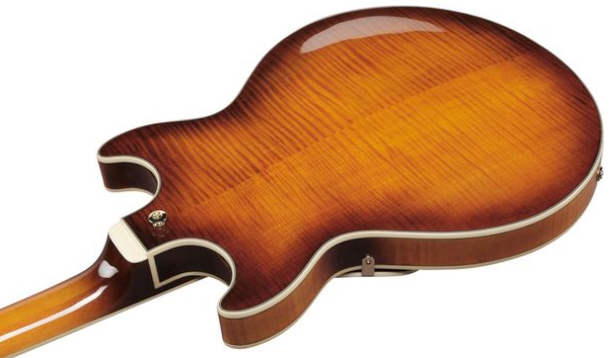 Ibanez Am153fm Att Artstar 2h Ht Eb - Antique Tobacco Burst - Guitare Électrique 1/2 Caisse - Variation 3