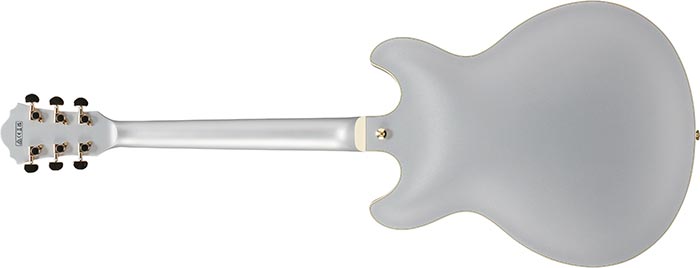 Ibanez As73g Msf Artcore 2h Ht Rw - Moonstone Silver Flat - Guitare Électrique 1/2 Caisse - Variation 1