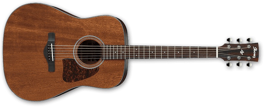 Ibanez Aw54 Opn Artwood Dreadnougth Tout Acajou Rw - Open Pore Natural - Guitare Acoustique - Variation 1