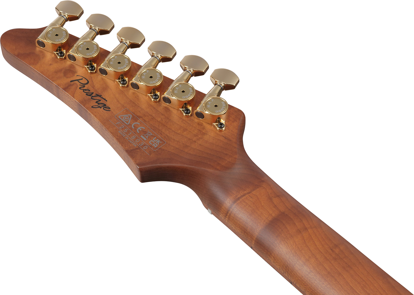 Ibanez Az2204ag Tgb Prestige Jap Hss Seymour Duncan Trem Mn - Transparent Gray Burst - Guitare Électrique Forme Str - Variation 4