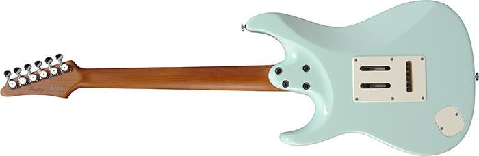 Ibanez Az2204nw Mgr Prestige Jap Hss Seymour Duncan Trem Rw - Mint Green - Guitare Électrique Forme Str - Variation 2