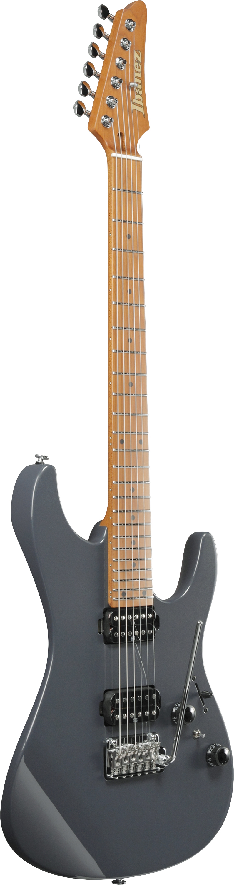 Ibanez Az2402 Prestige Hh Trem Mn - Gray Metallic - Guitare Électrique Forme Str - Variation 8
