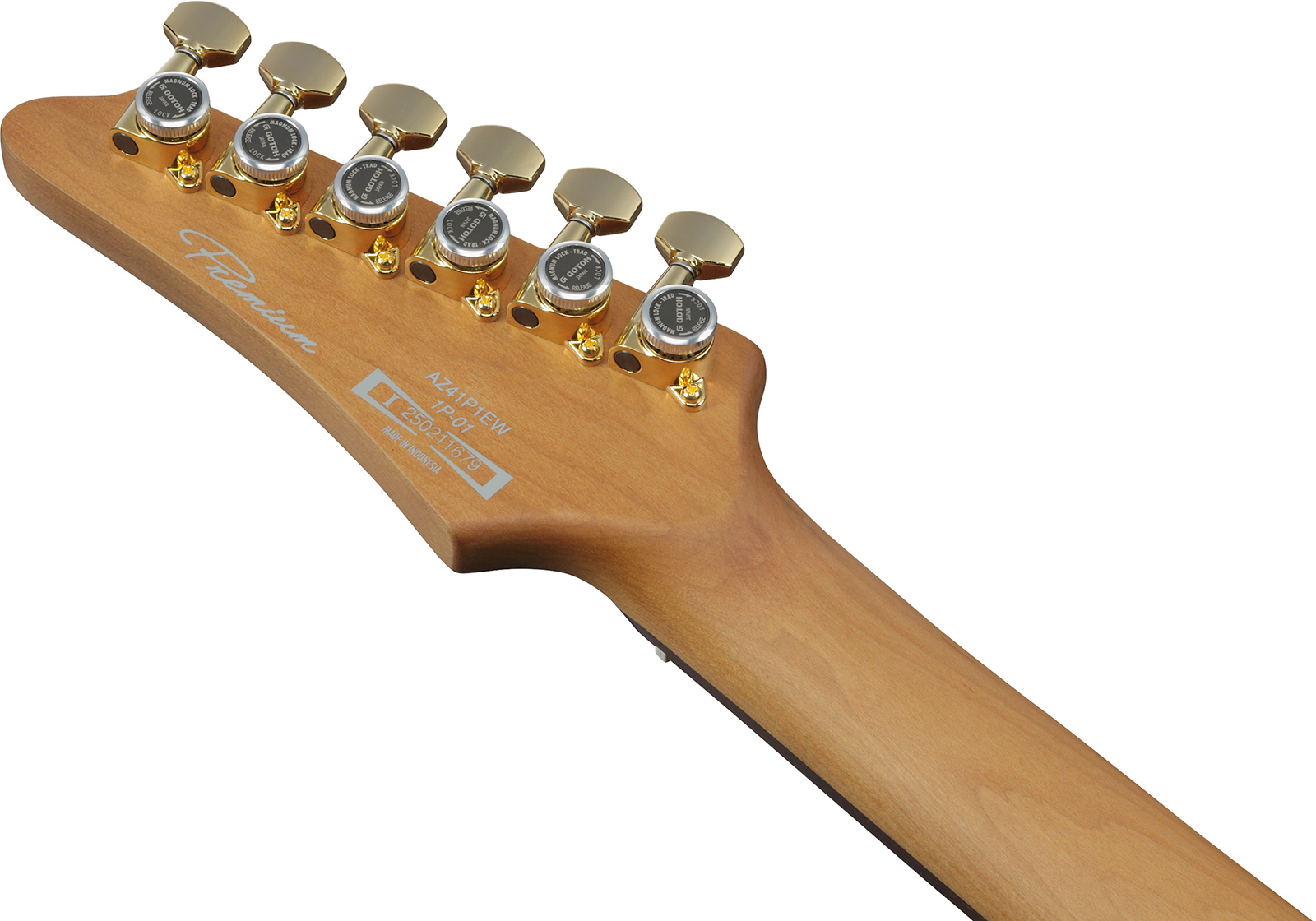 Ibanez Az447p1qm Cob Premium Hss Seymour Duncan Trem Rw - Cosmic Blue - Guitare Électrique Forme Str - Variation 4