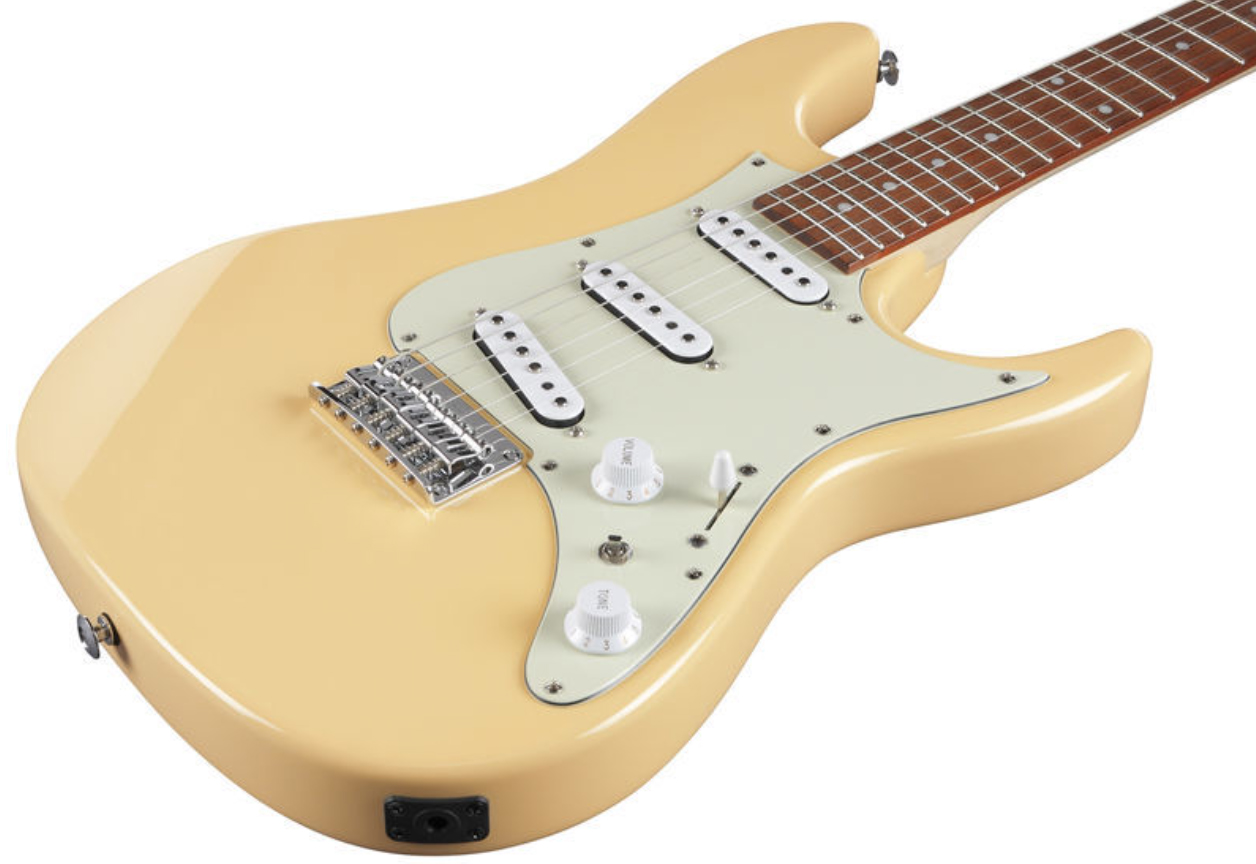 Ibanez Azes31 Iv Standard 3s Trem Jat - Ivory - Guitare Électrique Forme Str - Variation 2