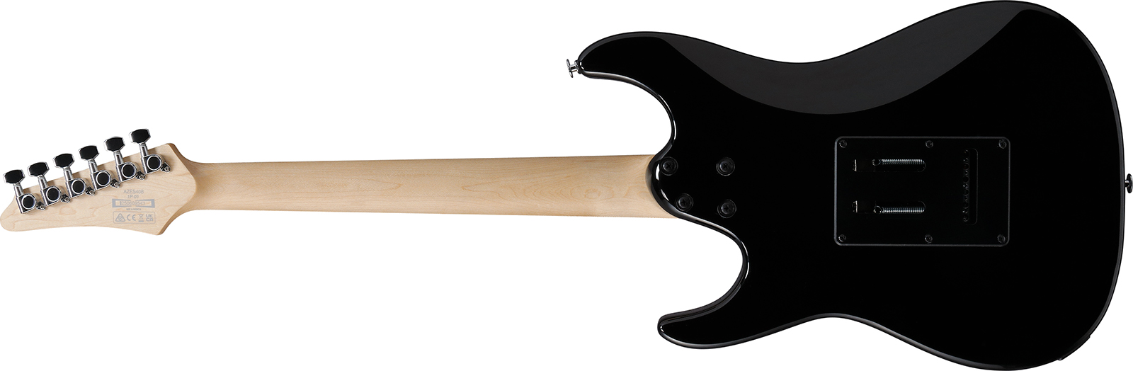 Ibanez Azes40b Bbk Standard Hss Trem Jat - Black - Guitare Électrique Forme Str - Variation 1