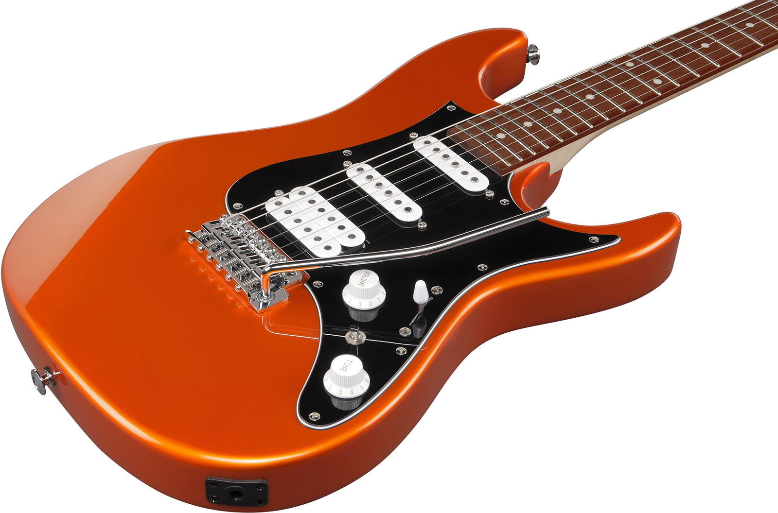 Ibanez Azes40b Rom Standard Hss Trem Jat - Roadster Orange Metallic - Guitare Électrique Forme Str - Variation 2