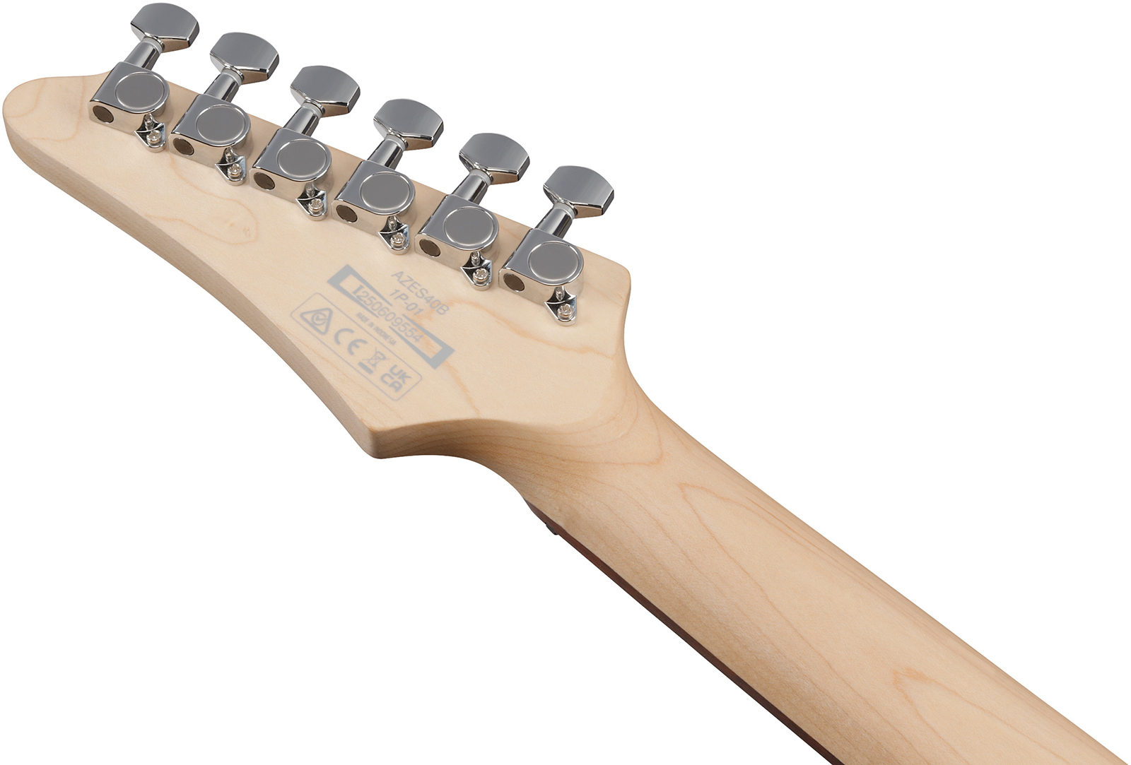 Ibanez Azes40b Tsn Standard Hss Trem Jat - Three Tone Sunburst - Guitare Électrique Forme Str - Variation 4