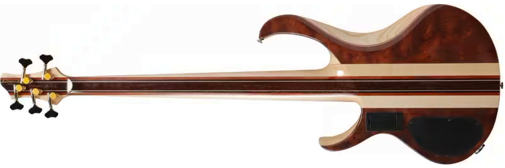 Ibanez Btb1835 Ndl Standard 5c Active Aguilar Pp - Natural Shadow Low Gloss - Basse Électrique Solid Body - Variation 1