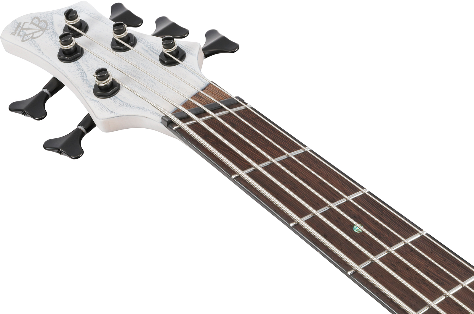 Ibanez Btb865ms Twf Workshop 5c Multiscale Active Pp - Transparent White Flat - Basse Électrique Solid Body - Variation 4