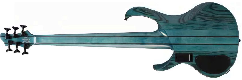 Ibanez Btb946 Col Standard 6c Active Eb - Cosmic Blue Low Gloss - Basse Électrique Solid Body - Variation 1