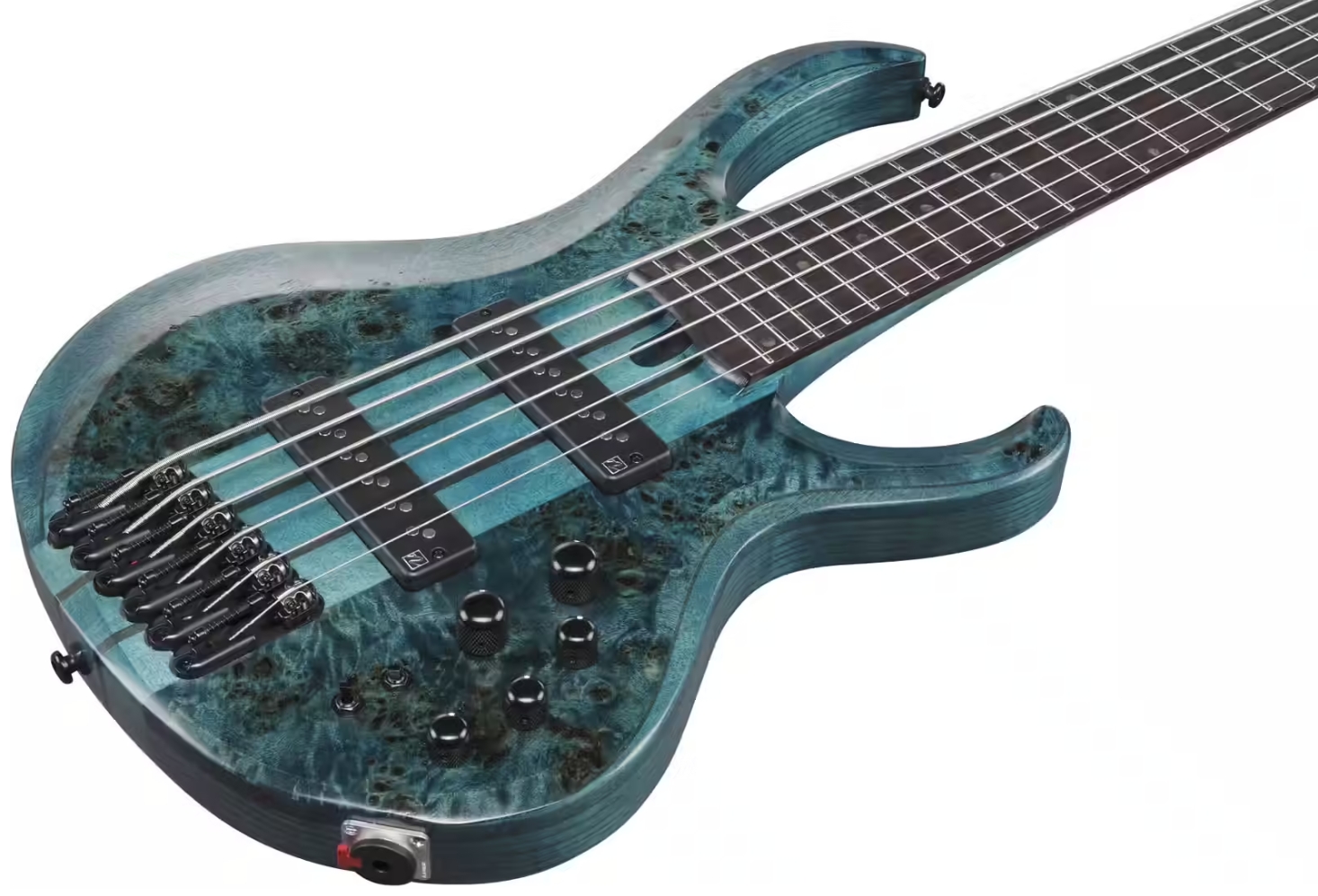 Ibanez Btb946 Col Standard 6c Active Eb - Cosmic Blue Low Gloss - Basse Électrique Solid Body - Variation 2