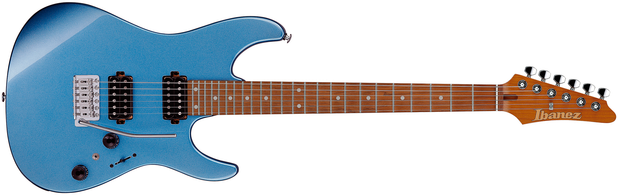 Ibanez Az24s2 Mlb Standard 2h Trem Jat - Metallic Light Blue - Guitare Électrique Forme Str - Main picture