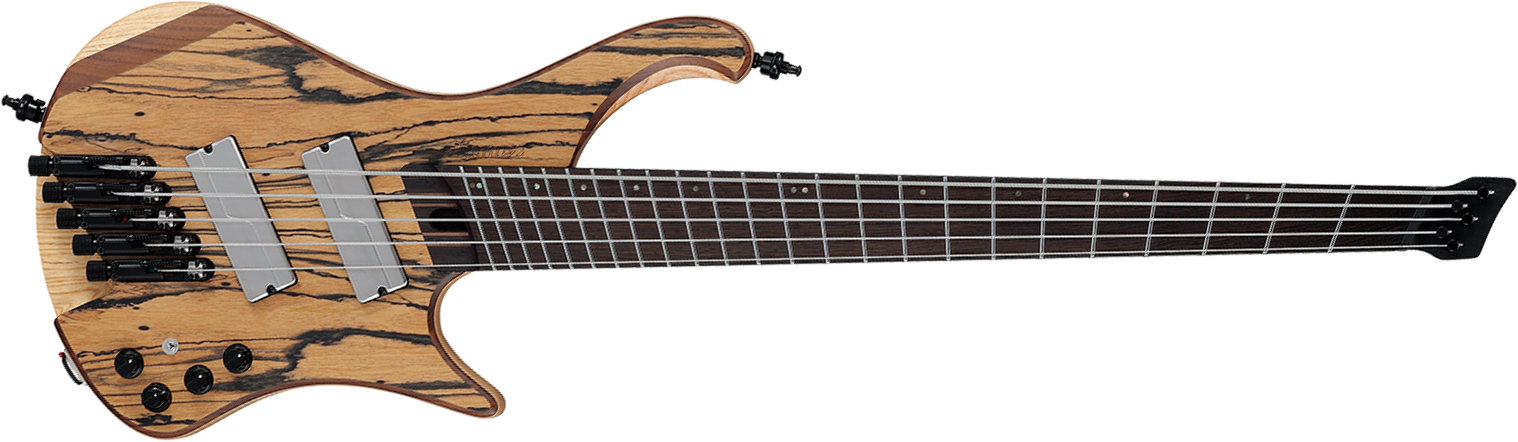 Ibanez Ehb1675ms Ntf Workshop 5c Multiscale Active Pp - Natural Flat - Basse Électrique Solid Body - Main picture