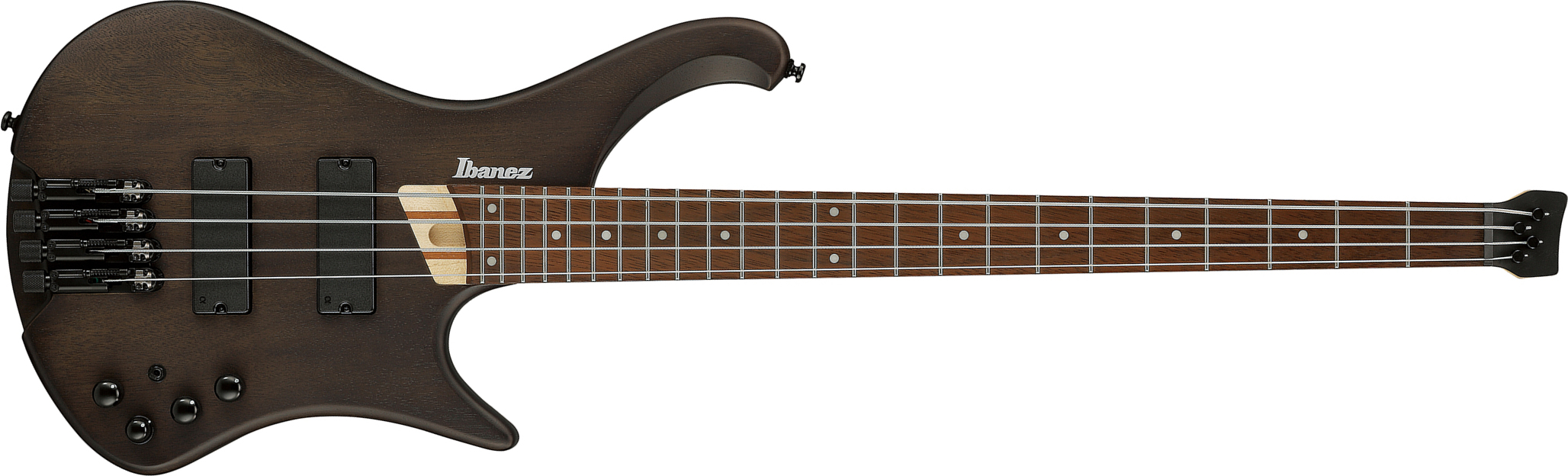 Ibanez Ehb600 Wnf Standard Active Jat - Walnut Flat - Basse Électrique Solid Body - Main picture