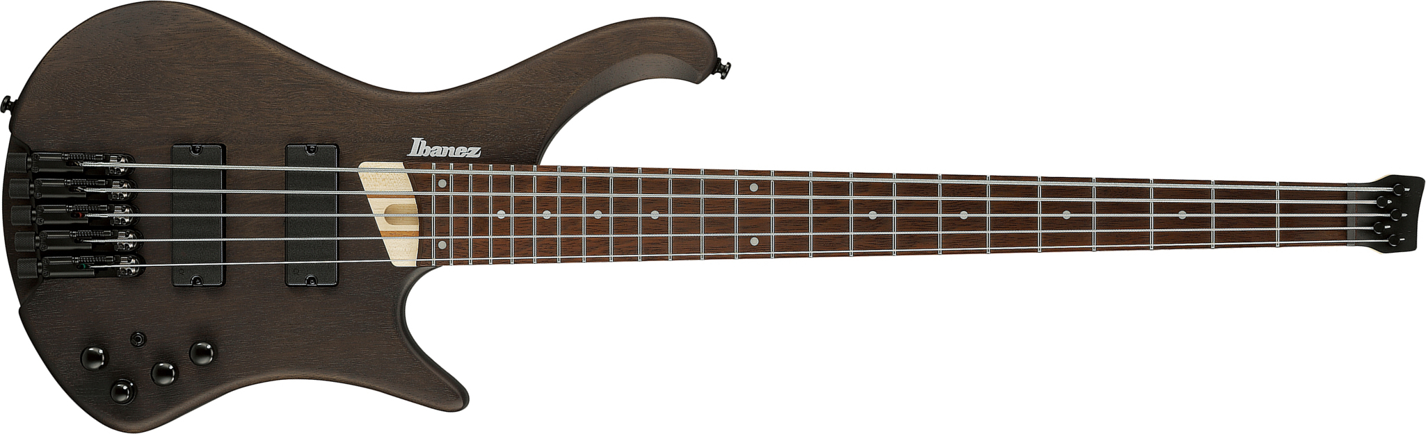 Ibanez Ehb605 Wnf Standard 5c Active Jat - Walnut Flat - Basse Électrique Solid Body - Main picture