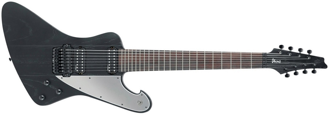 Ibanez Fredrik Thordendal Meshuggah Ftm33 Wk Signature Hh Ht Rw - Weathered Black - Guitare Électrique Baryton - Main picture