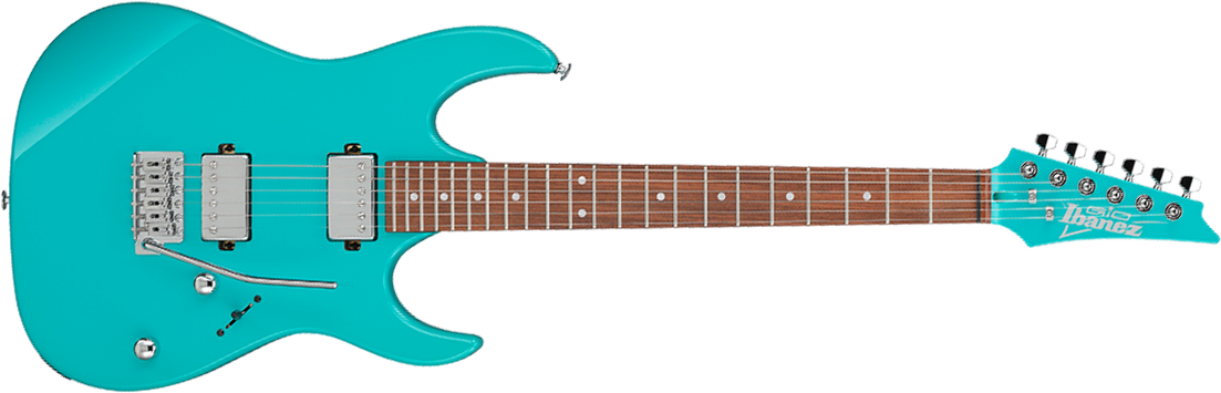 Ibanez Grx120sp Pbl Gio 2h Trem Jat - Pale Blue - Guitare Électrique Forme Str - Main picture