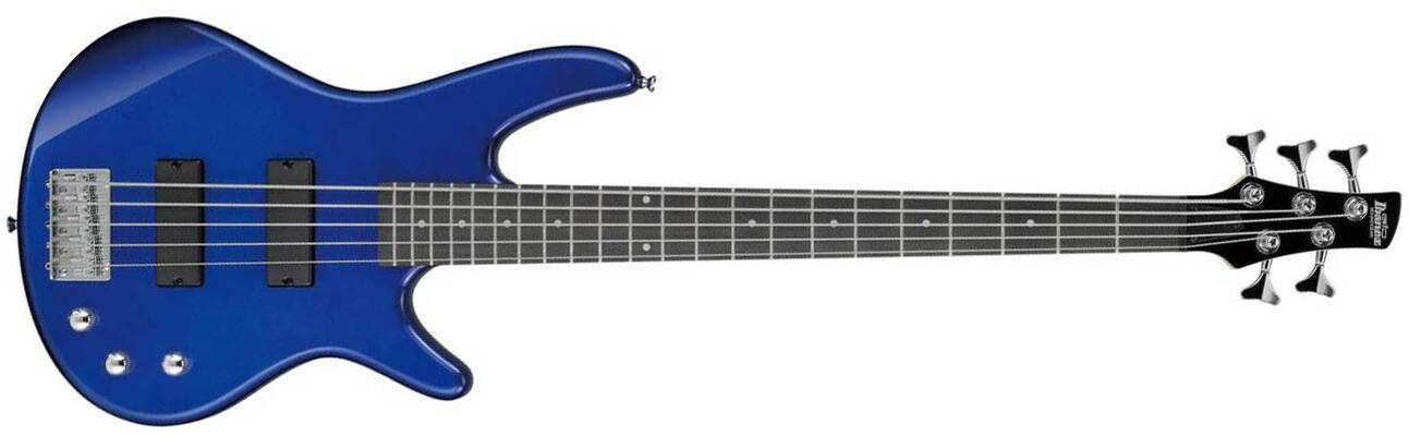 Ibanez Gsr185 Jb Gio 5c Pur - Jewel Blue - Basse Électrique Solid Body - Main picture