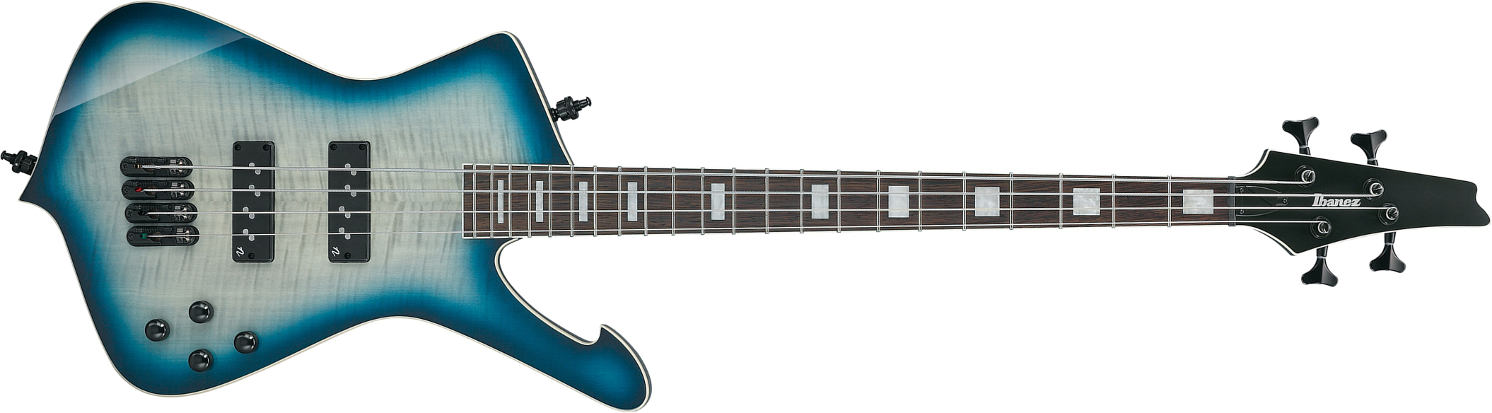 Ibanez Icb720fm Cbs Iceman Active Pp - Cosmic Blue Starburst - Basse Électrique Solid Body - Main picture