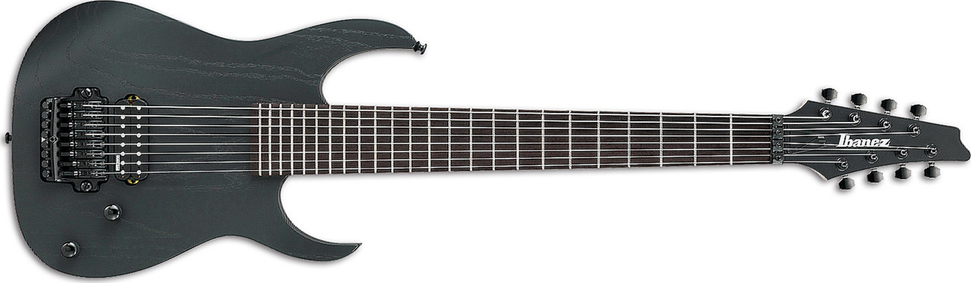 Ibanez Marten Hagstrom Meshuggah M80m Wk Signature H Ht Jat - Weathered Black - Guitare Électrique Forme Str - Main picture