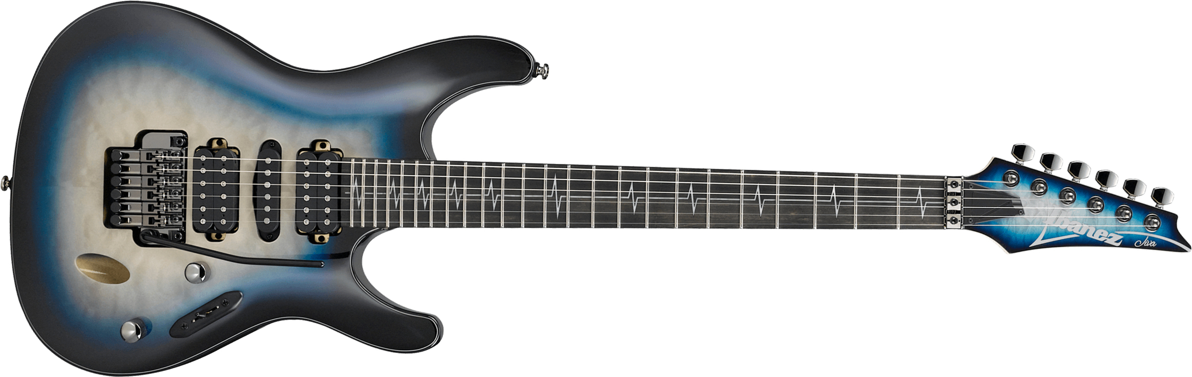 Ibanez Nita Strauss Jivajr Dse Signature Hsh Fr Eb - Deep Sea Blonde - Guitare Électrique Forme Str - Main picture