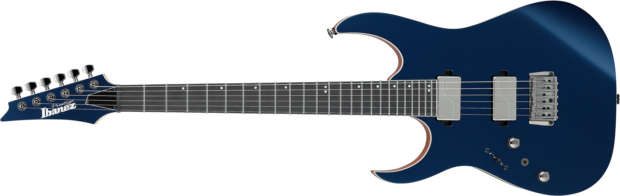 Ibanez Rg5121rl Dbf Lh Prestige Jap Gaucher 2h Fishman Fluence  Ht Rw - Dark Tide Blue Flat - Guitare Électrique Forme Str - Main picture