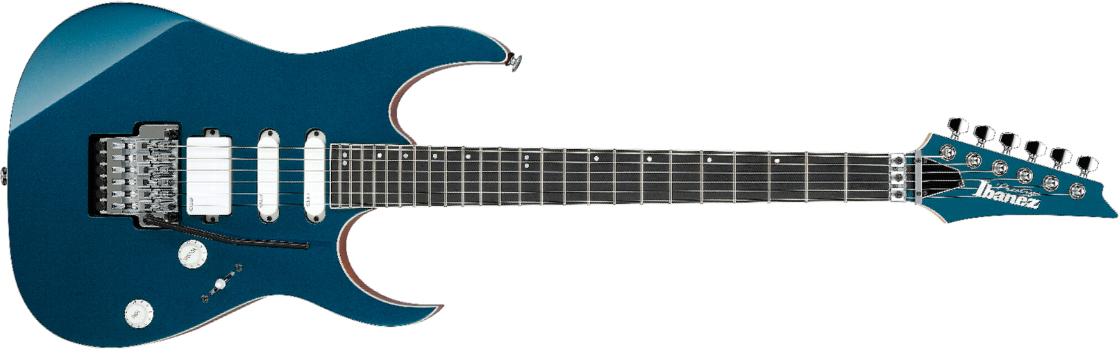 Ibanez Rg5440c Dfm Prestige Jap Hss Emg Trem Eb - Deep Forest Green Metallic - Guitare Électrique Forme Str - Main picture