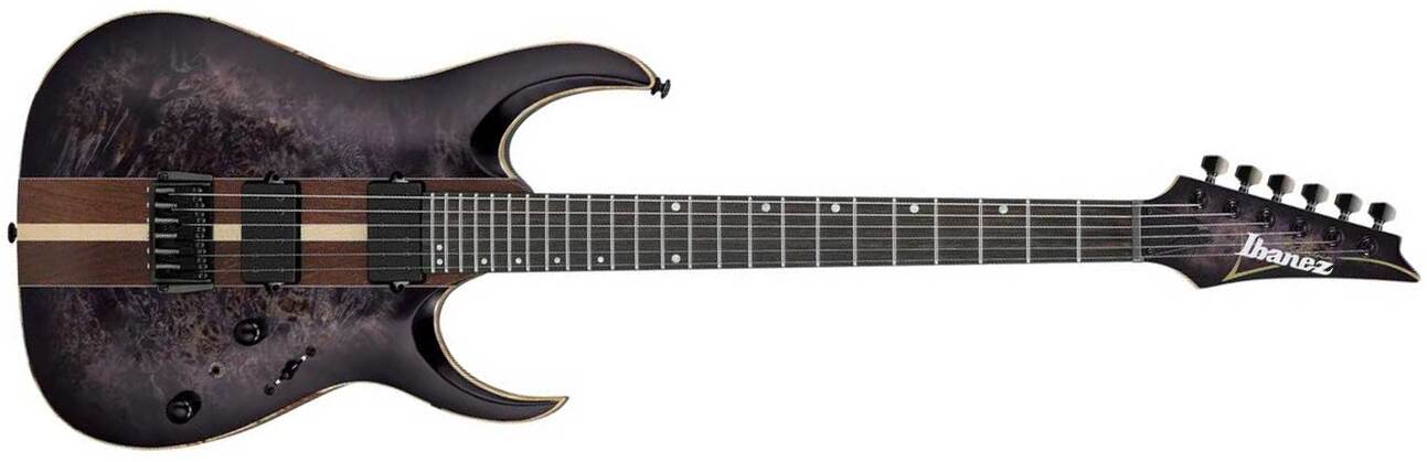 Ibanez Rga21p1pb Drl Premium 2h Dimarzio Ht Eb - Deep Twilight Burst - Guitare Électrique Forme Str - Main picture