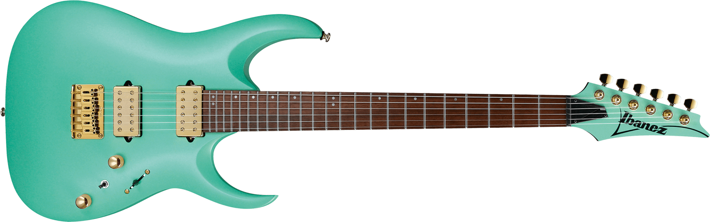 Ibanez Rga42hp Sfm Standard Hh Dimarzio Ht Jat - Sea Foam Green - Guitare Électrique Forme Str - Main picture