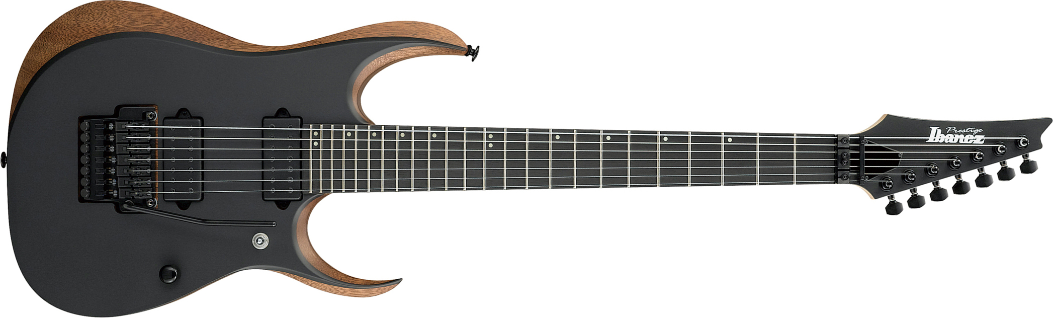 Ibanez Rgdr4327r Ntf Prestige Jap 2h Fr Rw - Natural Flat - Guitare Électrique Baryton - Main picture