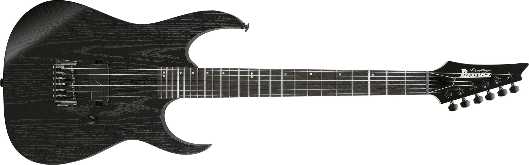 Ibanez Rgr5111rb Wk Prestige Jap H Ht Rw - Weathered Black - Guitare Électrique Forme Str - Main picture