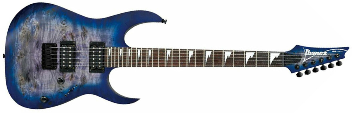Ibanez Rgrt621dpb Blf Standard Hh Ht Jat - Blue Lagoon Burst Flat - Guitare Électrique Forme Str - Main picture