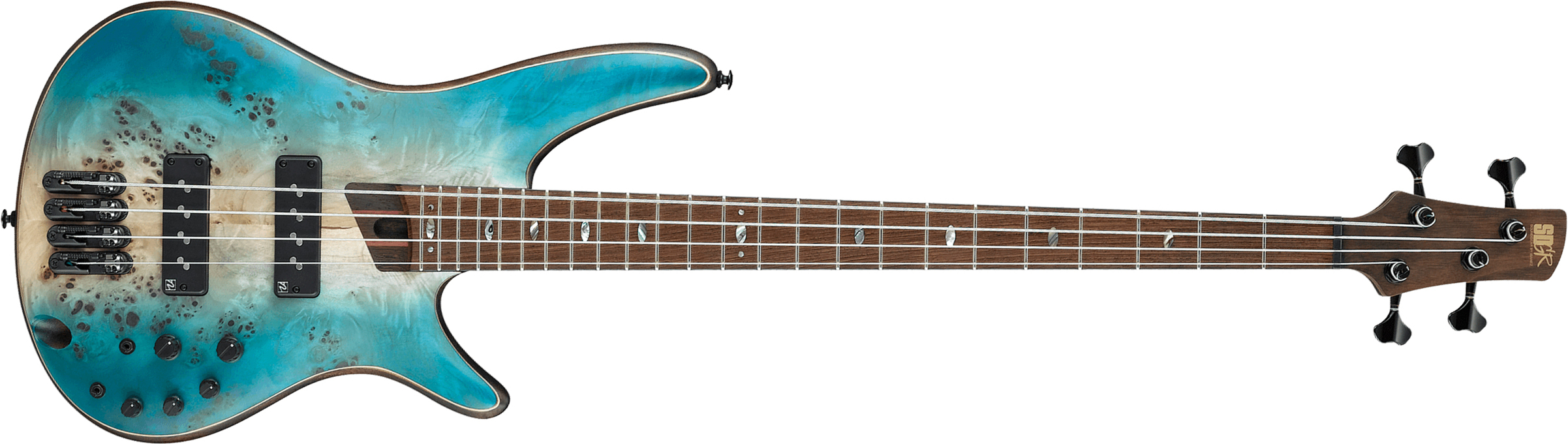 Ibanez Sr1600b Chf Premium Active Pp - Caribbean Shoreline Flat - Basse Électrique Solid Body - Main picture