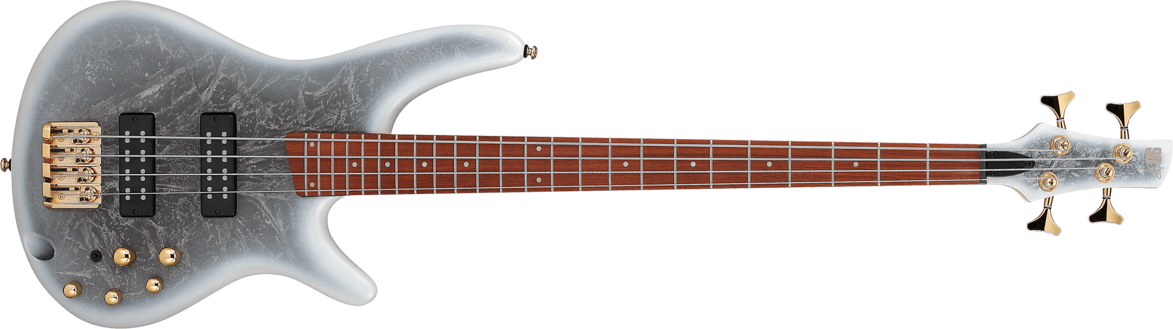 Ibanez Sr300edx Fbm Standard Ltd Active Jat - Frozen Black Glacier Matte - Basse Électrique Solid Body - Main picture