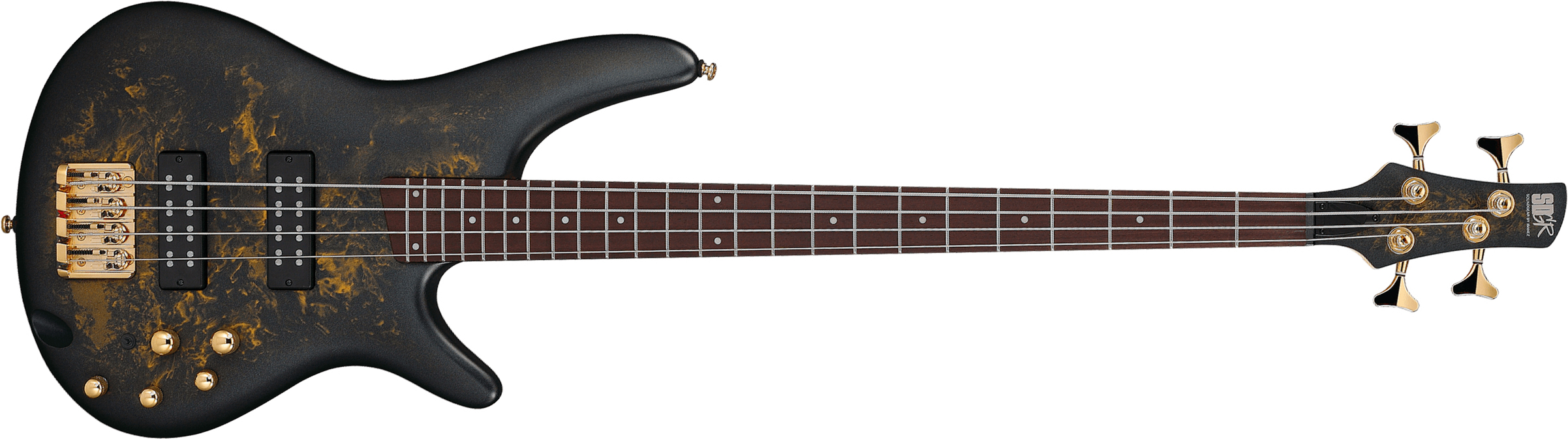 Ibanez Sr300edx Fdm Standard Ltd Active Jat - Frozen Gold Matte - Basse Électrique Solid Body - Main picture