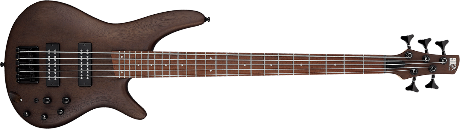 Ibanez Sr305eb Wk Standard 5c Active Jat - Walnut Flat - Basse Électrique Solid Body - Main picture