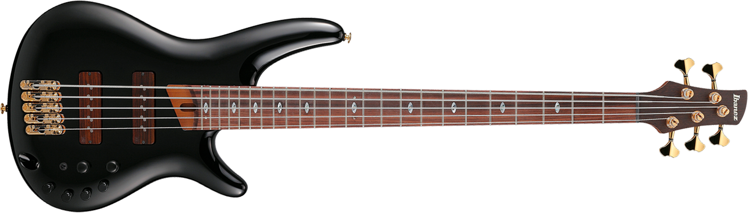 Ibanez Sr3505 Bk Prestige Jap 5c Active Rw - Black - Basse Électrique Solid Body - Main picture