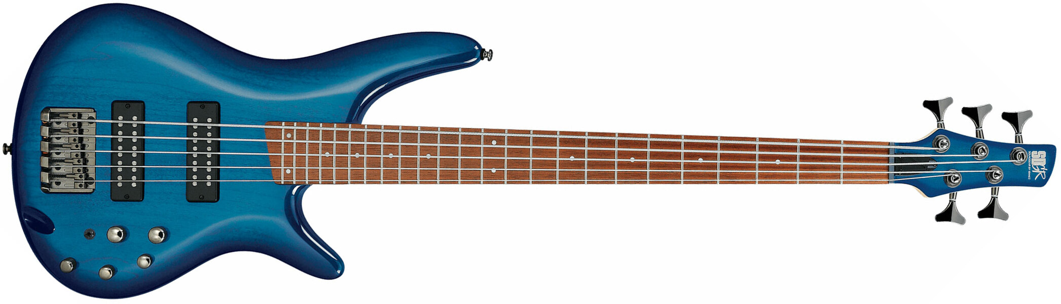 Ibanez Sr375e Spb Standard 5c Active Jat - Sapphire Blue - Basse Électrique Solid Body - Main picture