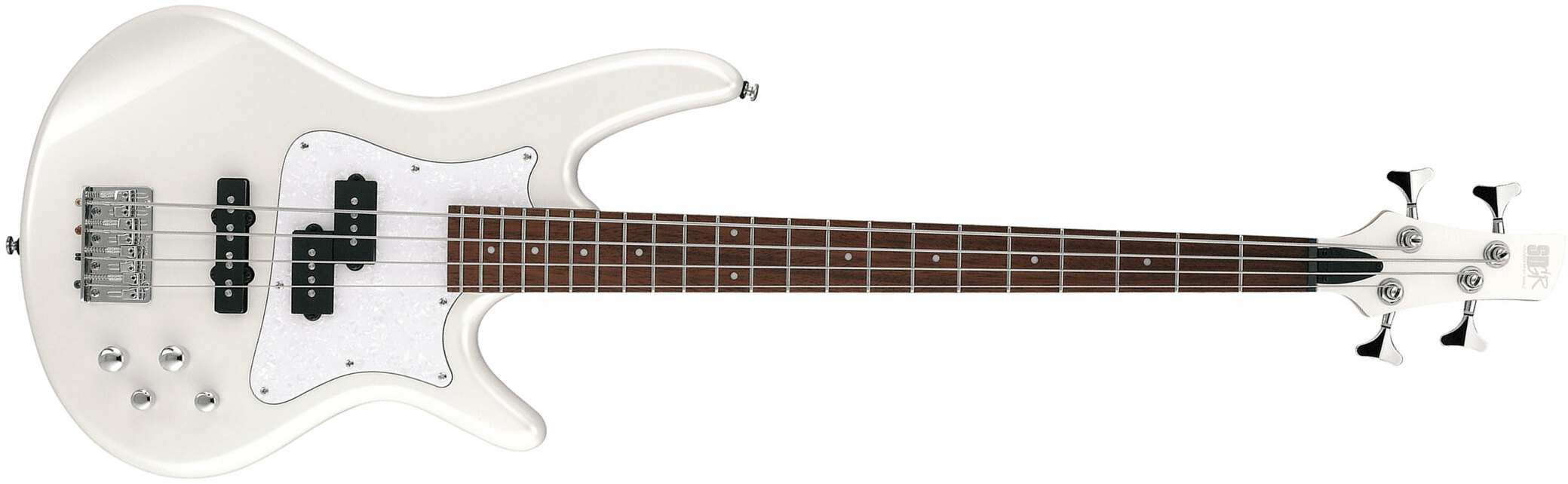 Ibanez Srmd200 Pw Sr Mezzo Active Jat - Pearl White - Basse Électrique Enfants - Main picture