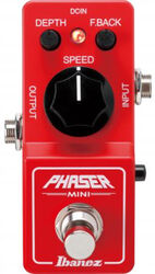 Pédale chorus / flanger / phaser / tremolo Ibanez PHMINI Phaser