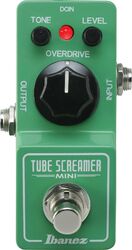 Pédale overdrive / distortion / fuzz Ibanez Tube Screamer TS Mini