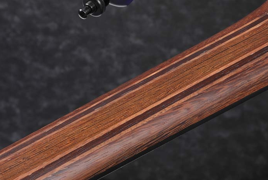 Ibanez Ehb1505ms Plf Workshop Multiscale 5c Active Pp - Pacific Blue Burst Flat - Basse Électrique Solid Body - Variation 6