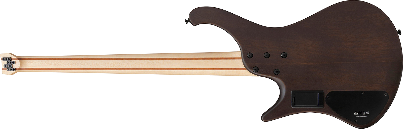 Ibanez Ehb600 Wnf Standard Active Jat - Walnut Flat - Basse Électrique Solid Body - Variation 1