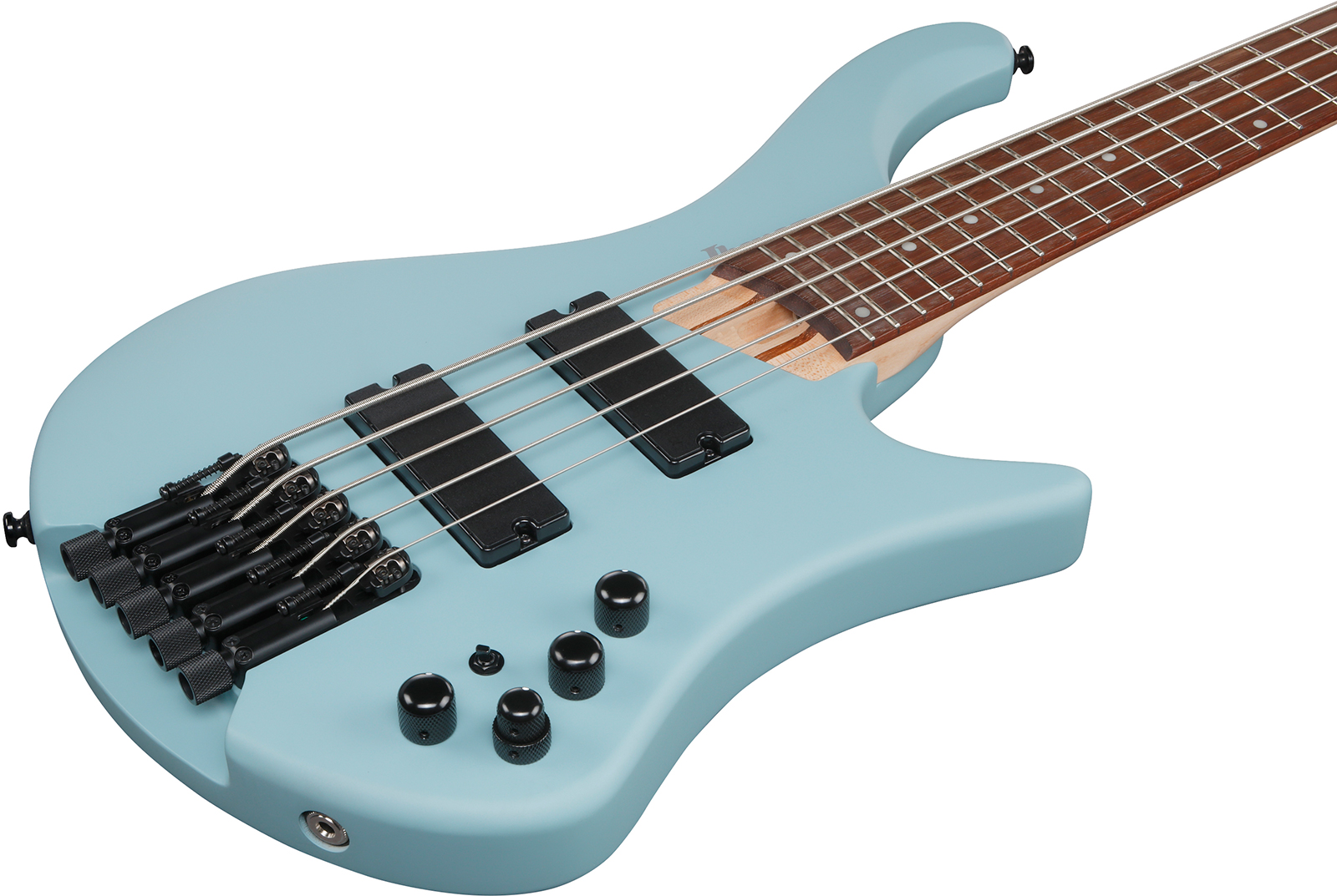 Ibanez Ehb605 Prm Standard 5c Active Jat - Purist Blue Matte - Basse Électrique Solid Body - Variation 2