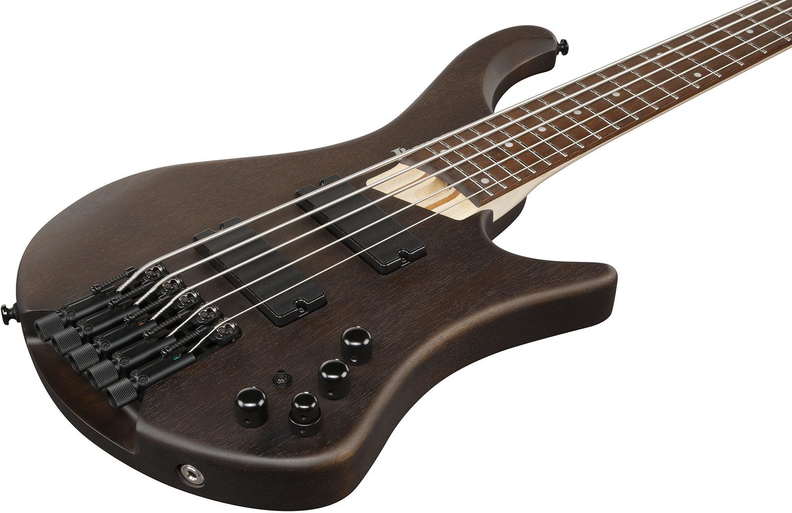 Ibanez Ehb605 Wnf Standard 5c Active Jat - Walnut Flat - Basse Électrique Solid Body - Variation 2