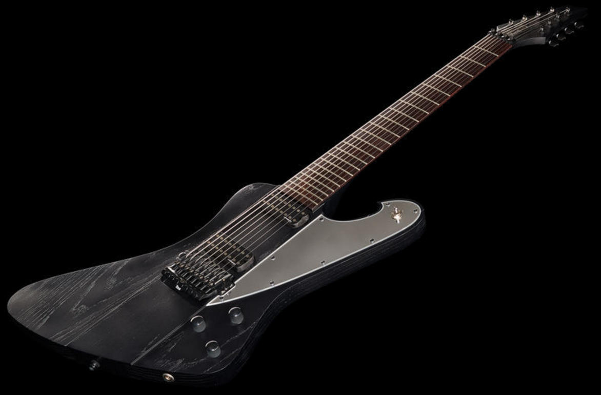 Ibanez Fredrik Thordendal Meshuggah Ftm33 Wk Signature Hh Ht Rw - Weathered Black - Guitare Électrique Baryton - Variation 1