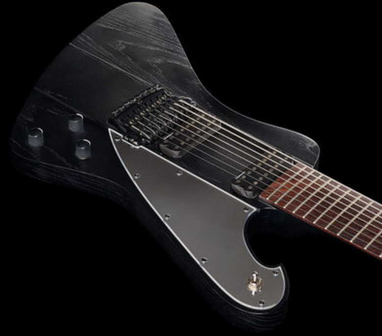 Ibanez Fredrik Thordendal Meshuggah Ftm33 Wk Signature Hh Ht Rw - Weathered Black - Guitare Électrique Baryton - Variation 2