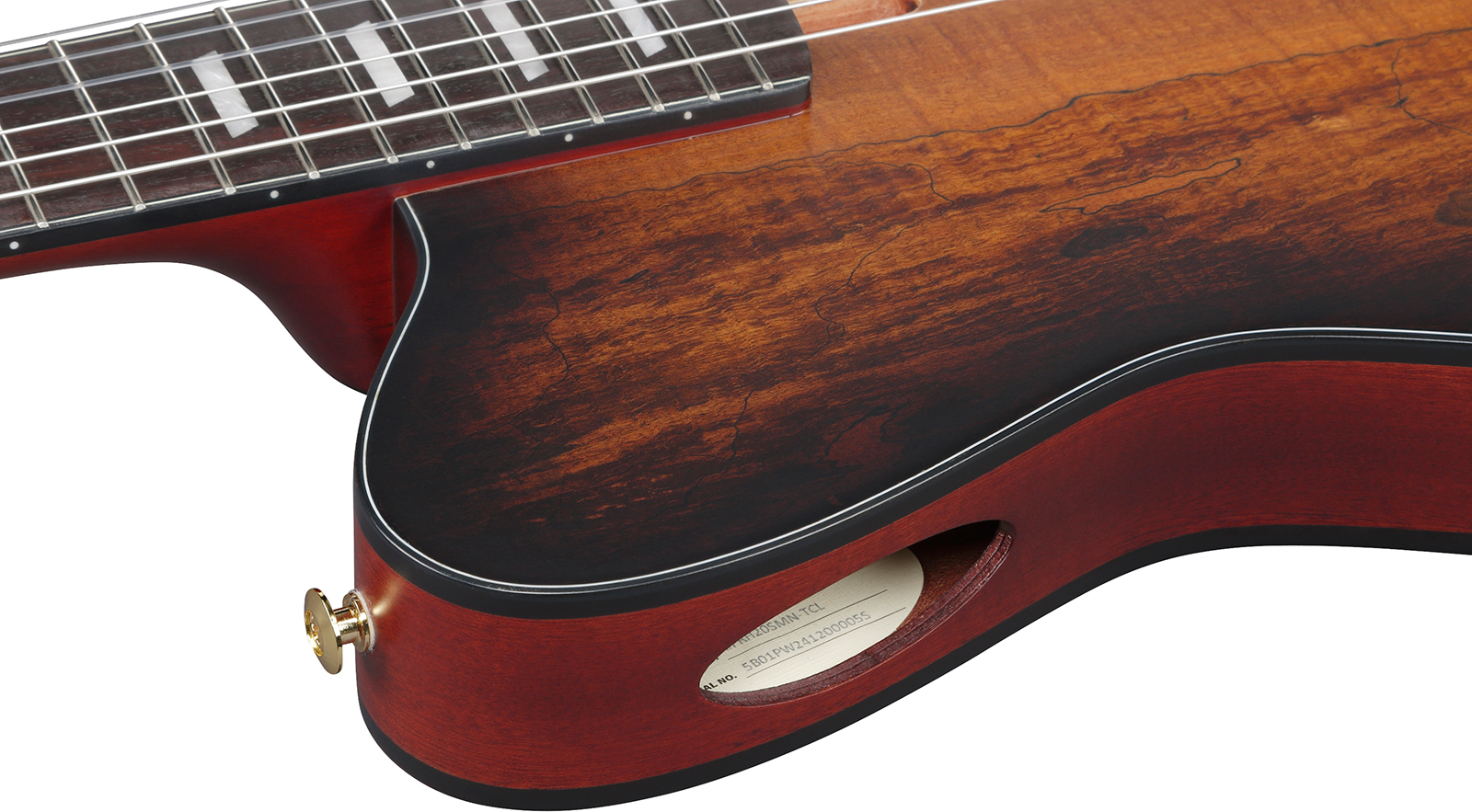Ibanez Frh20qmn Tcl Fr Hollow Cw Erable Sapele Rw - Tobacco Burst Low Gloss - Guitare Classique Format 4/4 - Variation 4